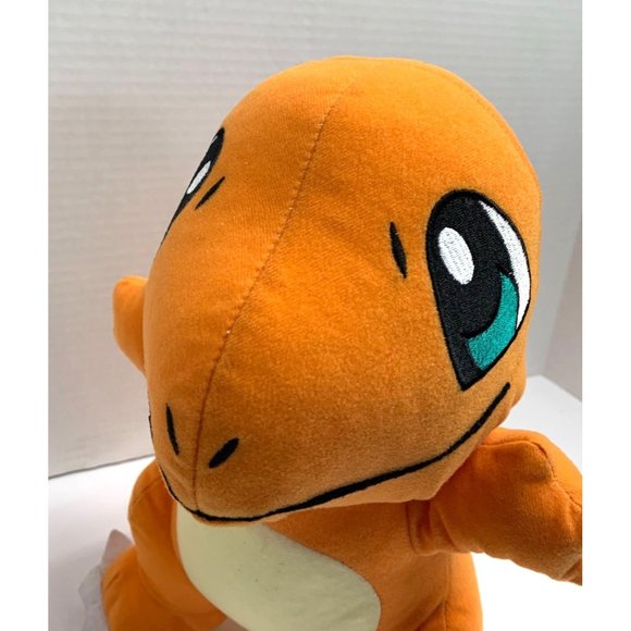 Pokemon Plush Stuffed Animal Doll Toy 15 in Tall Giant Charmander Orange - Picture 2 of 7